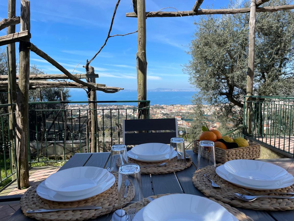 Sky View Villa Piano di Sorrento Dış mekan fotoğraf