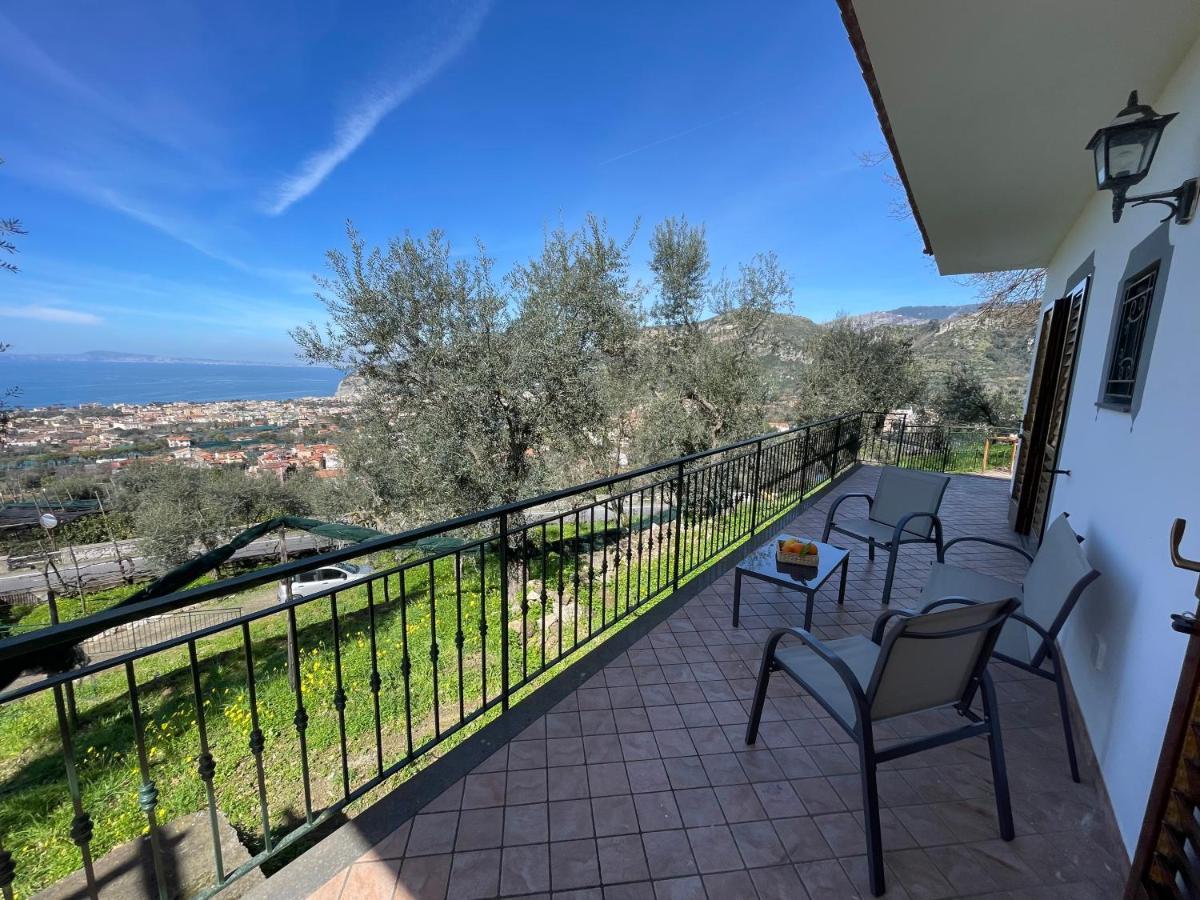Sky View Villa Piano di Sorrento Dış mekan fotoğraf