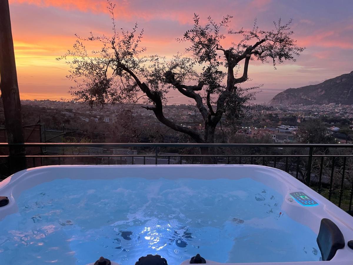 Sky View Villa Piano di Sorrento Dış mekan fotoğraf