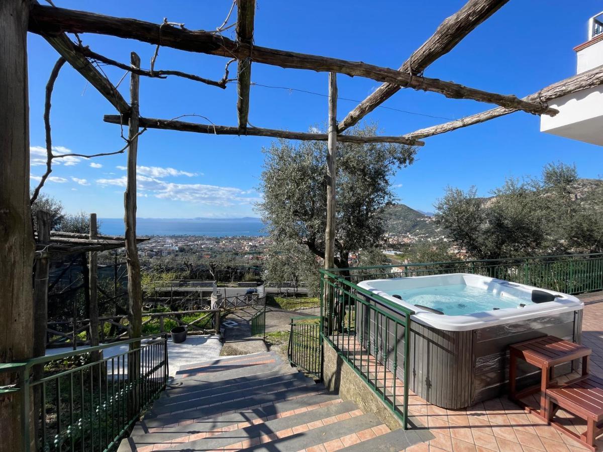 Sky View Villa Piano di Sorrento Dış mekan fotoğraf