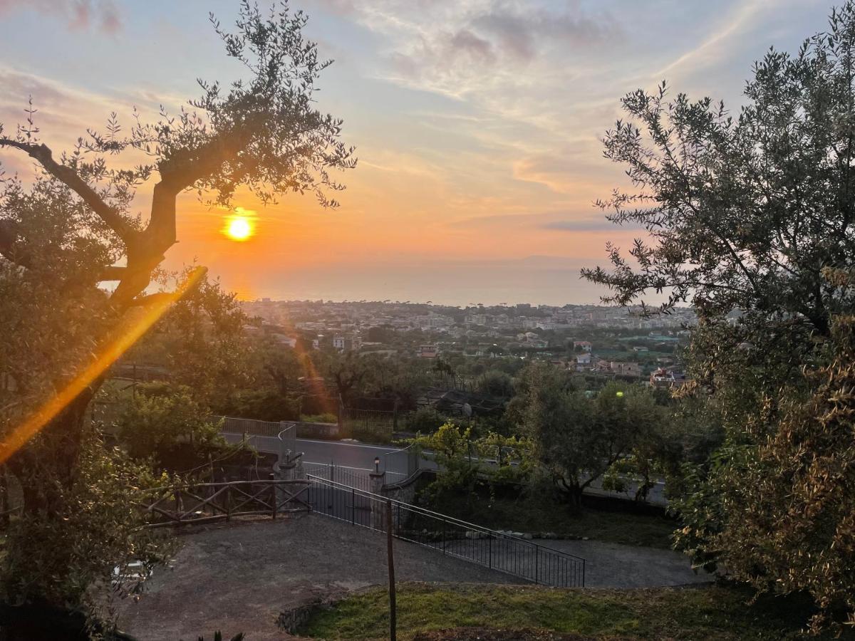 Sky View Villa Piano di Sorrento Dış mekan fotoğraf