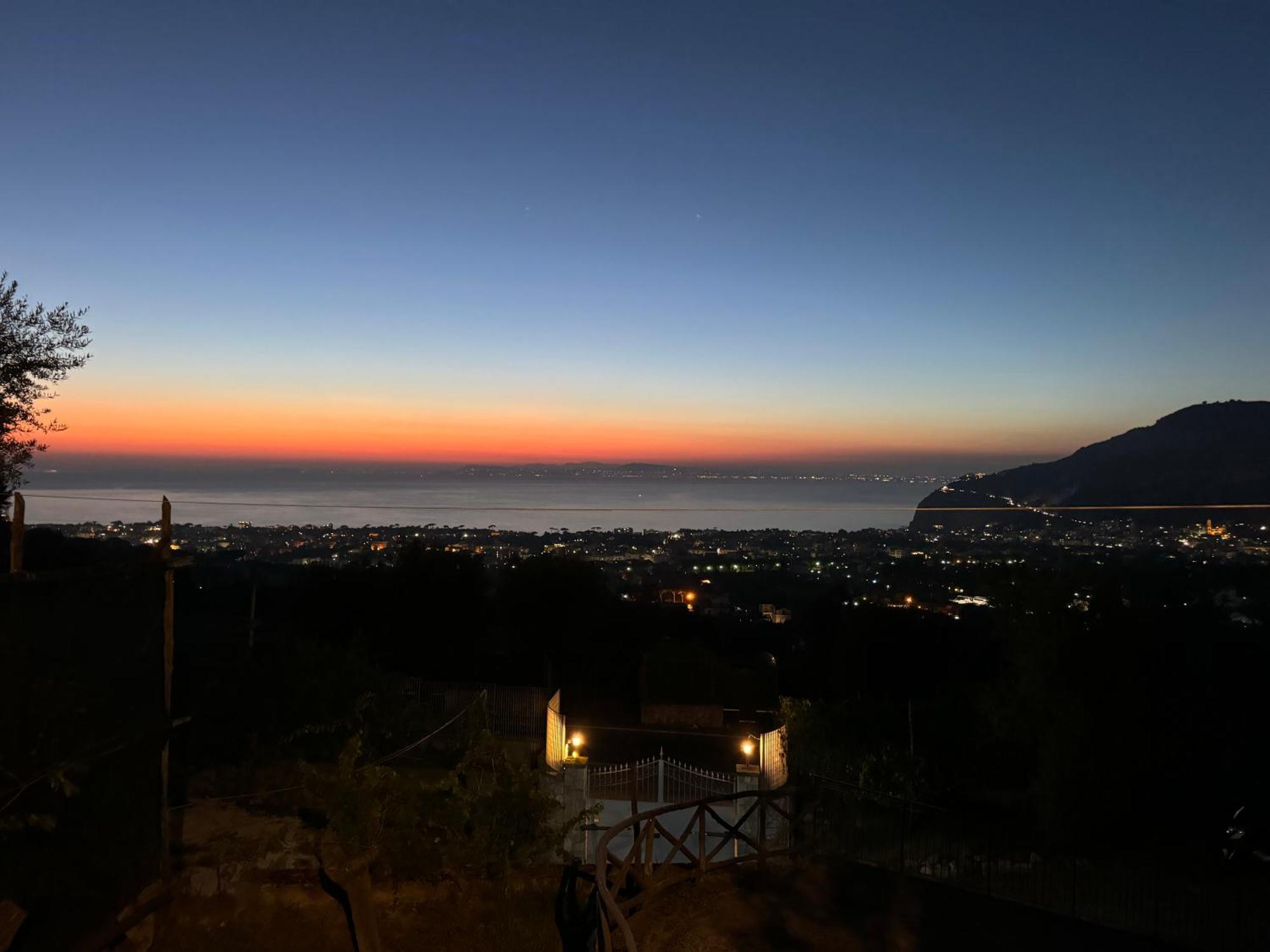 Sky View Villa Piano di Sorrento Dış mekan fotoğraf
